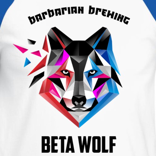 Bar t-shirt with the title 'Beta Wolf'