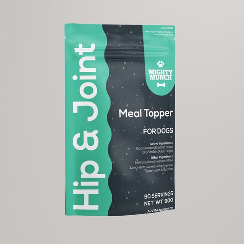 Food packaging with the title 'Product packaging'