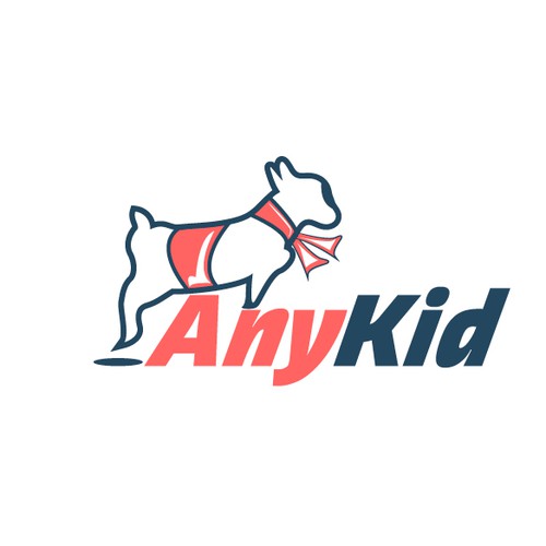 Jump design with the title 'Create modern, fun design for Anykid, a slyly subversive children's clothing line'