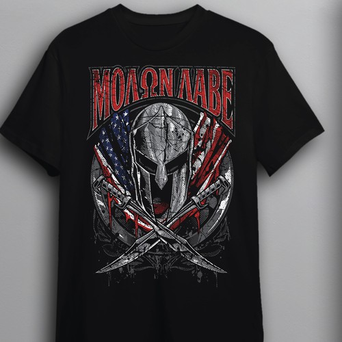 Freedom t-shirt with the title 'Patriot Shirt "Molon Labe"'