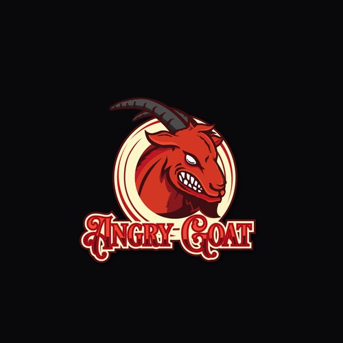 Angry logo with the title 'Angry Goat'