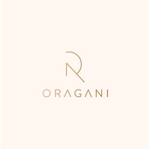 Esthetician logo with the title 'Oragani'