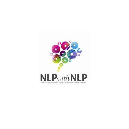 Colorful design with the title 'NLP with NLP'