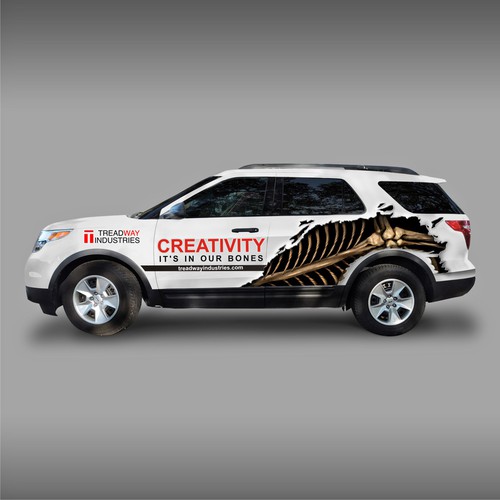 Explorer design with the title 'CREATIVITY Its in our bones'