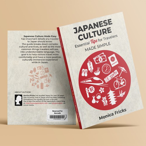 Japanese book cover with the title 'JAPANESE CULTURE'