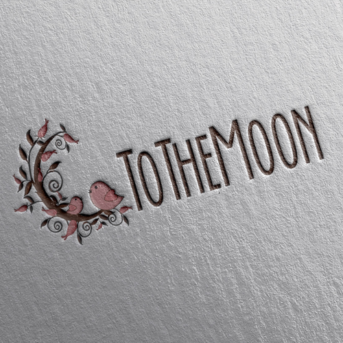 Delicate logo with the title 'Dainty, delicate design for a lactation support business.'