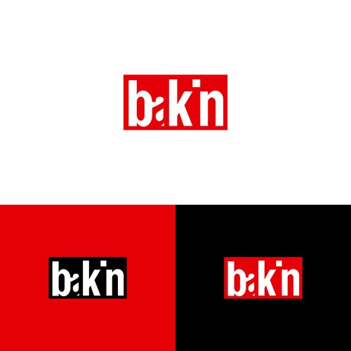 Streetwear logo with the title 'Logo Design for Bakin Streetwear Clothing'