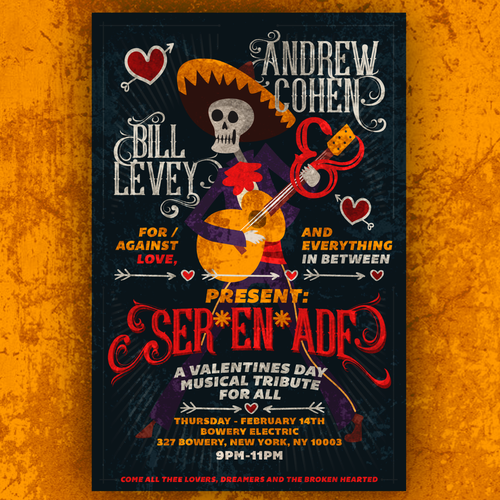 Contemporary design with the title 'Poster design'