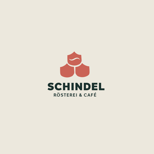 Simple design with the title 'Logo for a cafe in bavarian mountains'