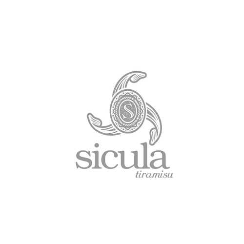 Italian cuisine logo with the title 'Sicula'