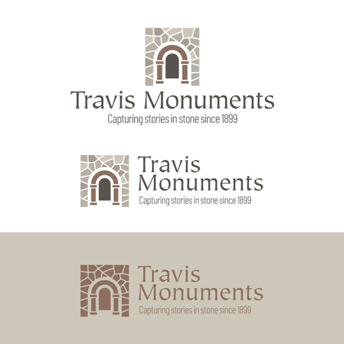 Stone design with the title 'Passage of Time'