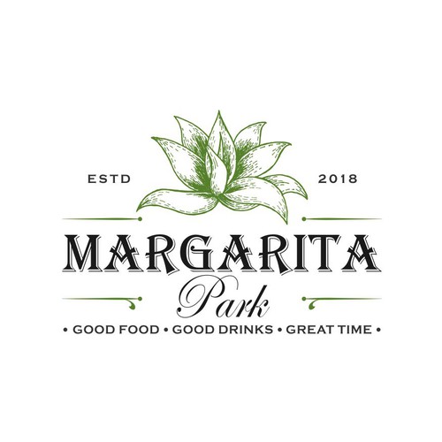 Agave logo with the title 'Margarita Park'