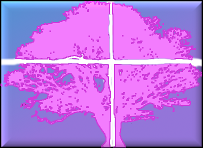 Spiritual artwork with the title 'Foam yoga block design '