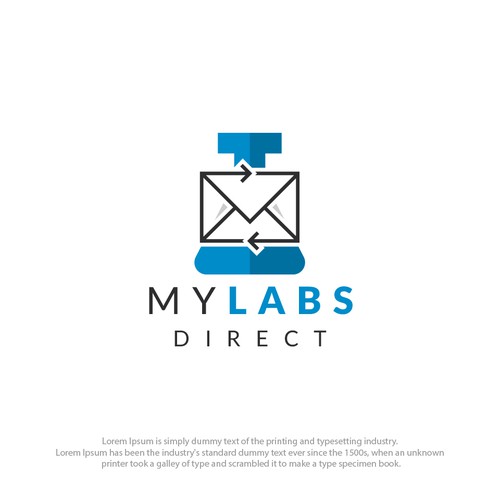 Information logo with the title 'My Labs Direct'