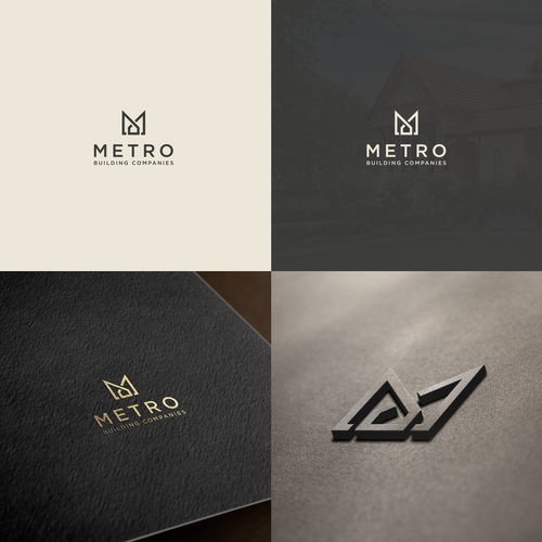 Construction brand with the title 'Bold design for a construction company.'