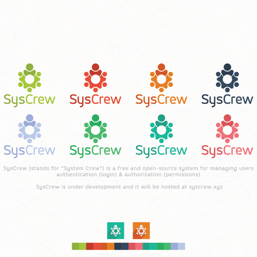 System design with the title 'syscrew'