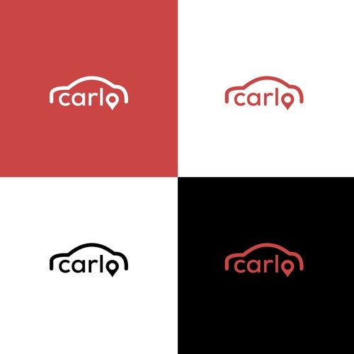 Car brand with the title 'Carlo logo for a Automobile showrom'