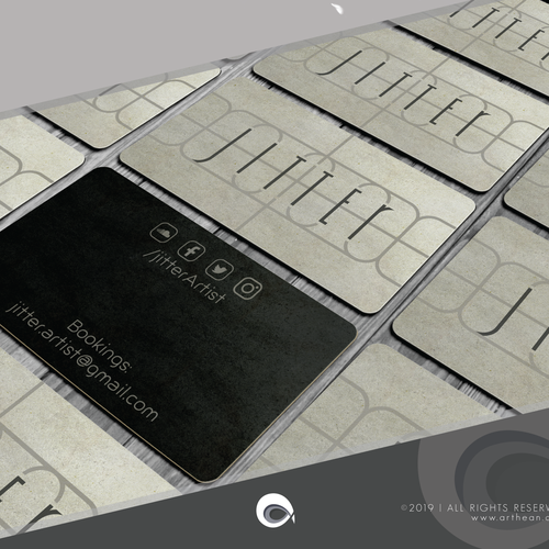 Cool design with the title 'Cool Logo & Business card for a DJ duo'