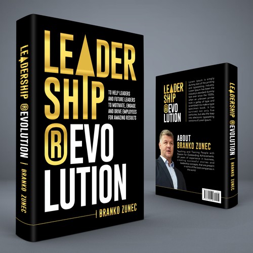 Leadership book cover with the title 'Leadership Revolution'
