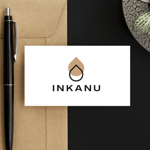 Beach logo with the title 'inkanu'