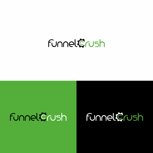 Funnel design with the title 'Logo for ecommerce merchants'