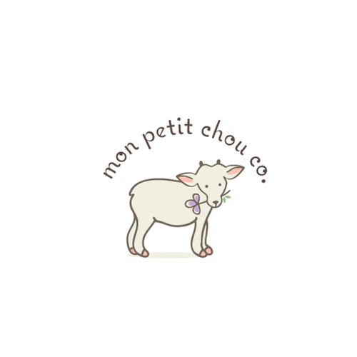 Diaper logo with the title 'Mon Petit Chou Co'