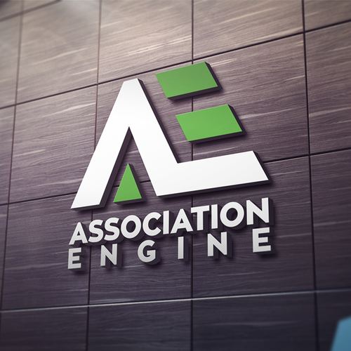 Engine design with the title 'Association Engine Branding'