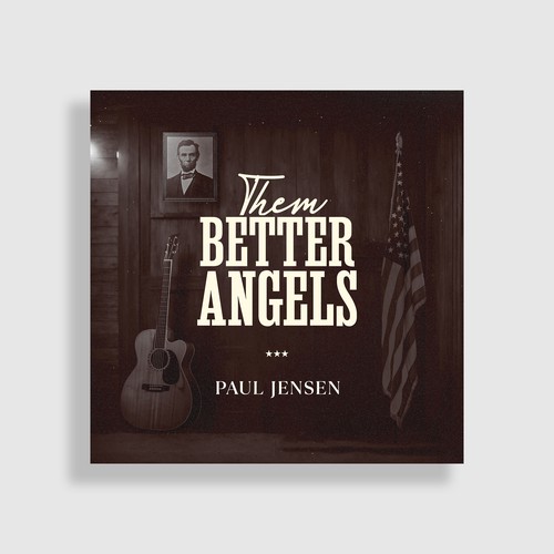 Country design with the title 'Album cover'