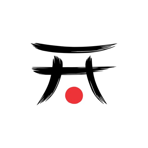 Japanese logo with the title 'torii'