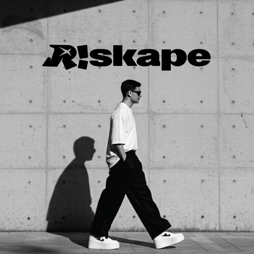 Escape logo with the title 'riskape wordmark'