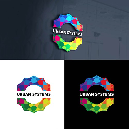 Fractal design with the title 'urban systems'