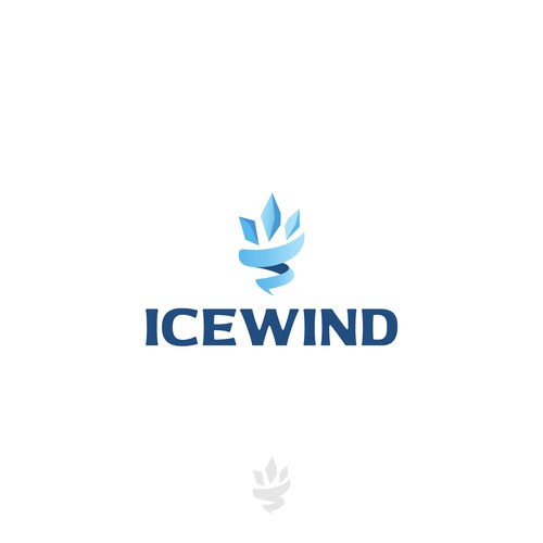 Ice brand with the title 'IceWind Logo'