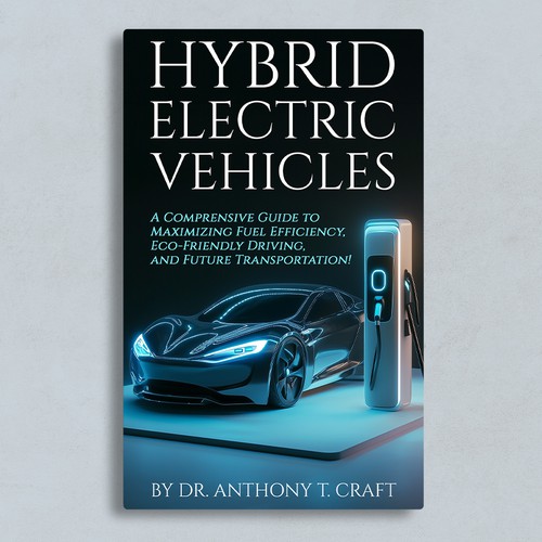 Hybrid design with the title 'Electric Vehicles: The Furure is Now!'