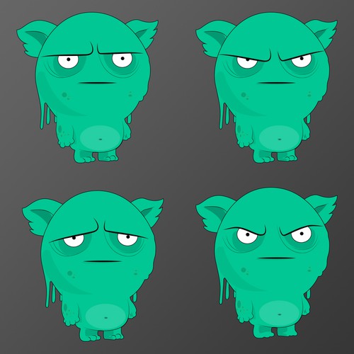 Monster artwork with the title 'Create a Monster'