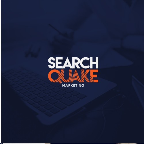Marketing brand with the title 'Bold logo for Search Quake Marketing'