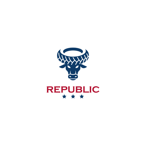 Tire logo with the title 'Republic Wheels 2'