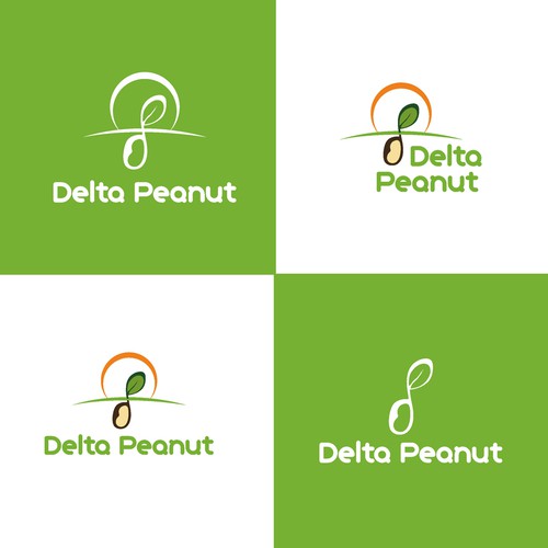 Peanut logo with the title 'Delta Peanut'