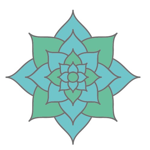 Sacred logo with the title 'Logo design'