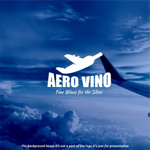 Commercial design with the title 'AeroVino'