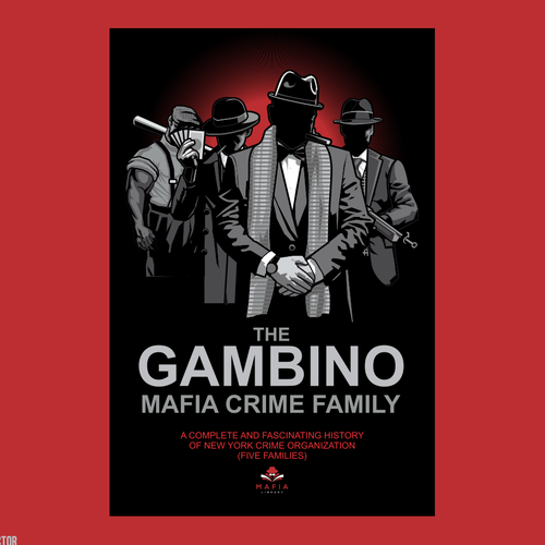 Noir design with the title 'Organized Crime / Mafia Crime (available for sale)'