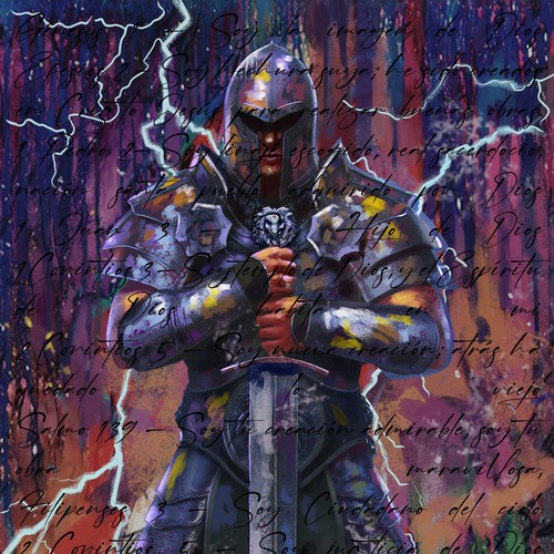 Knight artwork with the title 'Tim Yanke style'