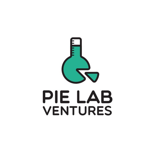 Pie design with the title 'Logo for a venture capital company'