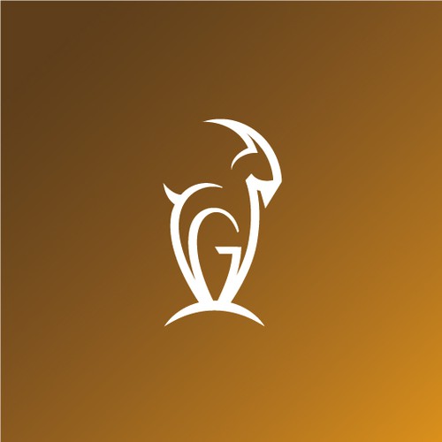 Goat logo with the title 'Modern logo for Career Exploration Center'