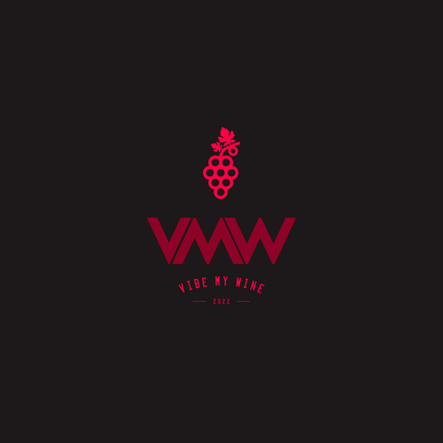 Vibe design with the title 'VIBE MY WINE'