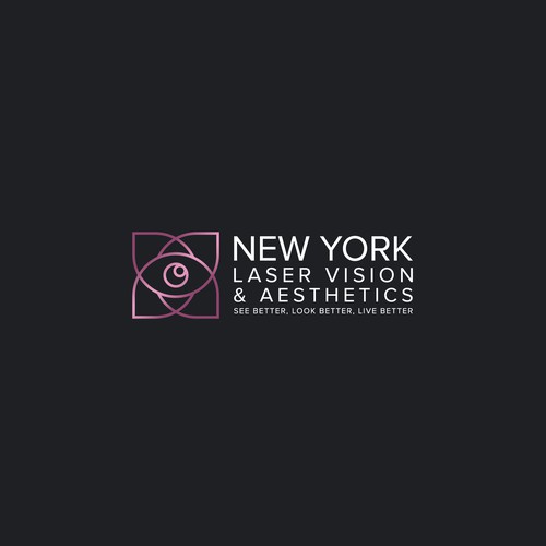 Aesthetic brand with the title 'New York Laser Vision and Aesthetics'