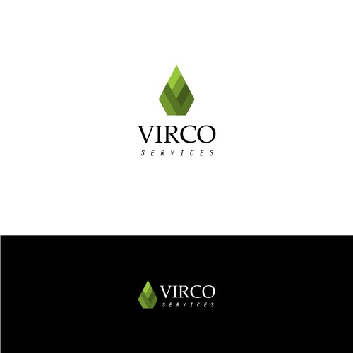 Best logo with the title 'Virco Services'