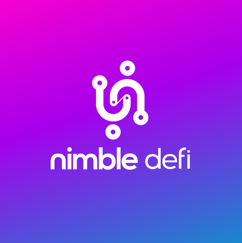 People logo with the title 'nimble defi logo | Technology Logo | n logo | Node logo | People logo | Connection logo | Human logo | Crypto Logo | Internet'