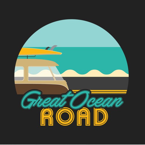 Hippie logo with the title 'Logo for Signature Surf Clothing Brand'