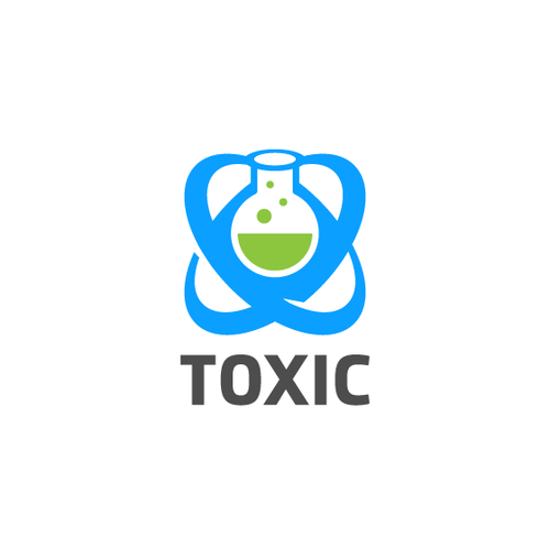 Chemistry design with the title 'Toxic'