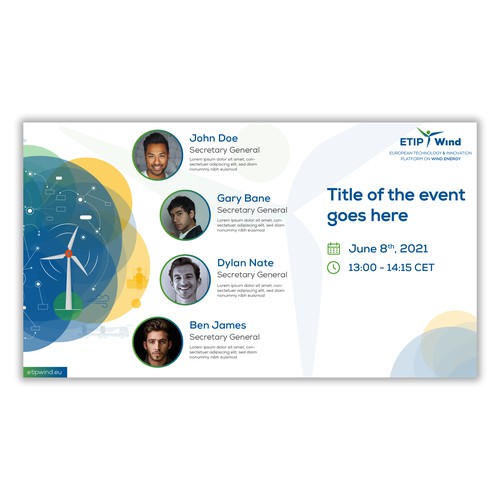 Stream design with the title 'Social Media Poster'